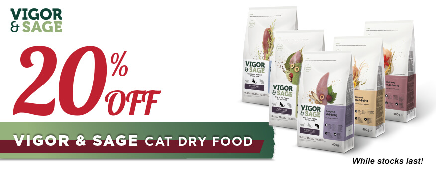 Vigor & Sage Cat Dry